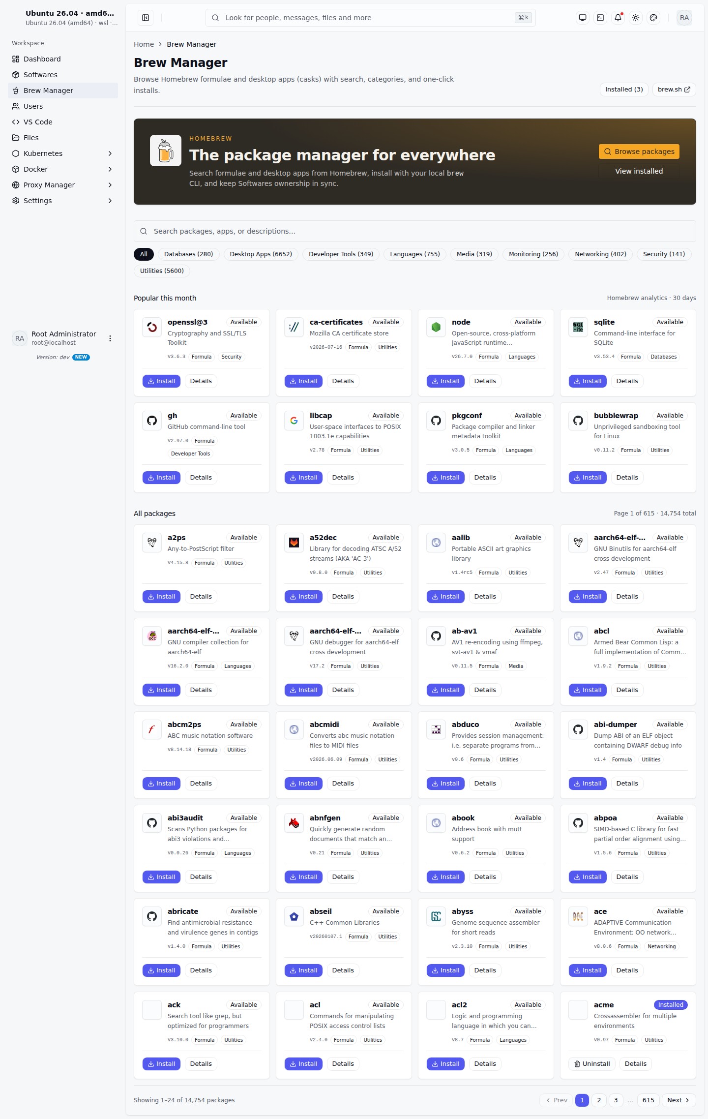 Brew analytics